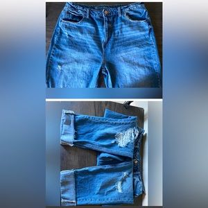 3 pair bundle of mom jeans never worn.